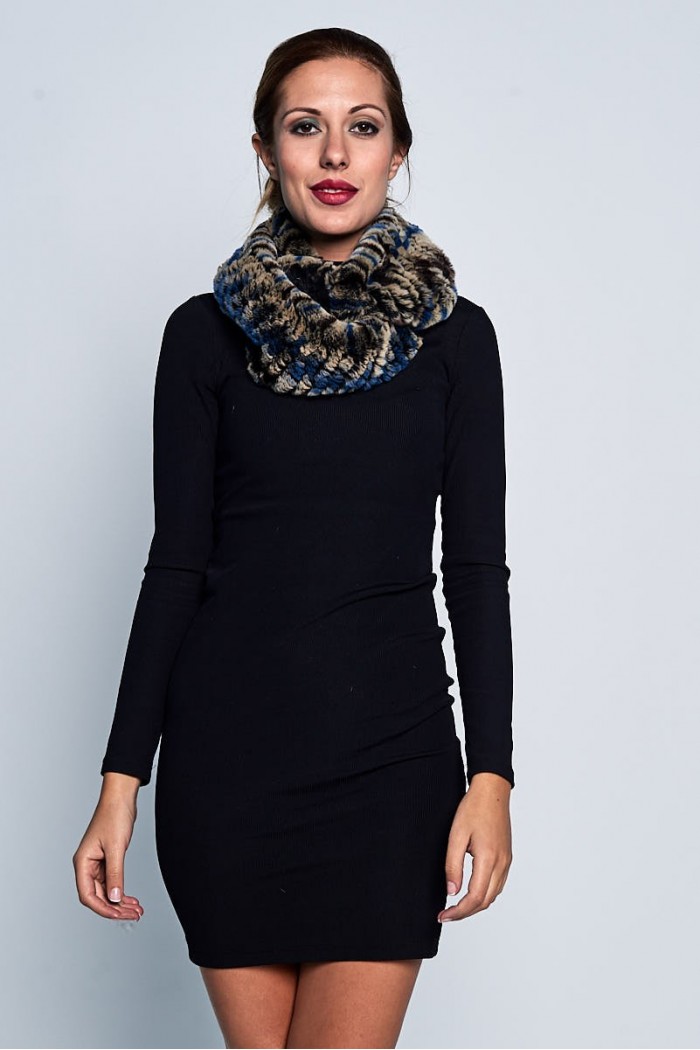 Cuello de Conejo Rex  DOS VUELTAS  PC-ZDY5523