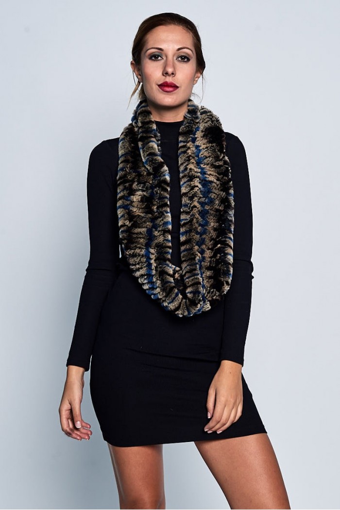 Cuello de Conejo Rex  DOS VUELTAS  PC-ZDY5523