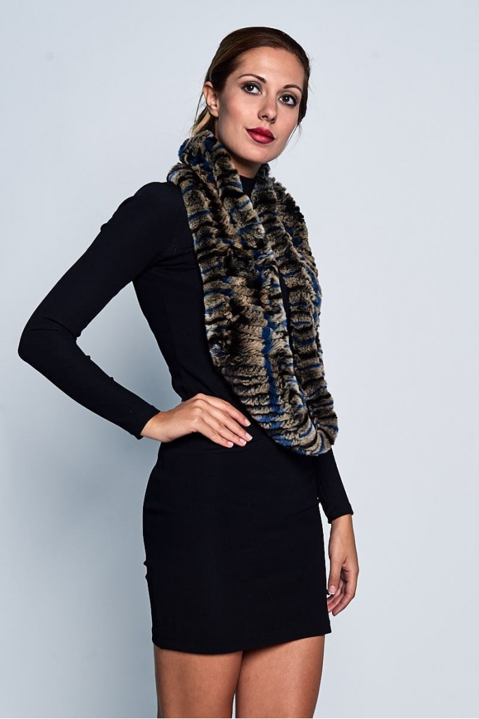 Cuello de Conejo Rex  DOS VUELTAS  PC-ZDY5523