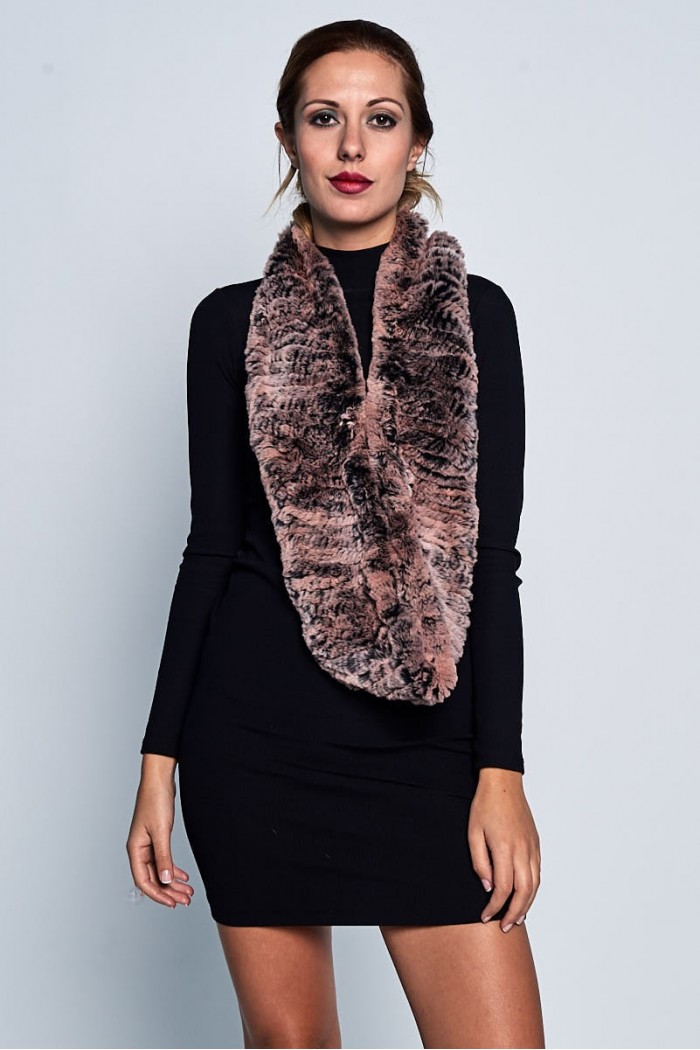 Cuello de Conejo Rex DOS VUELTAS  PC-ZDY5523