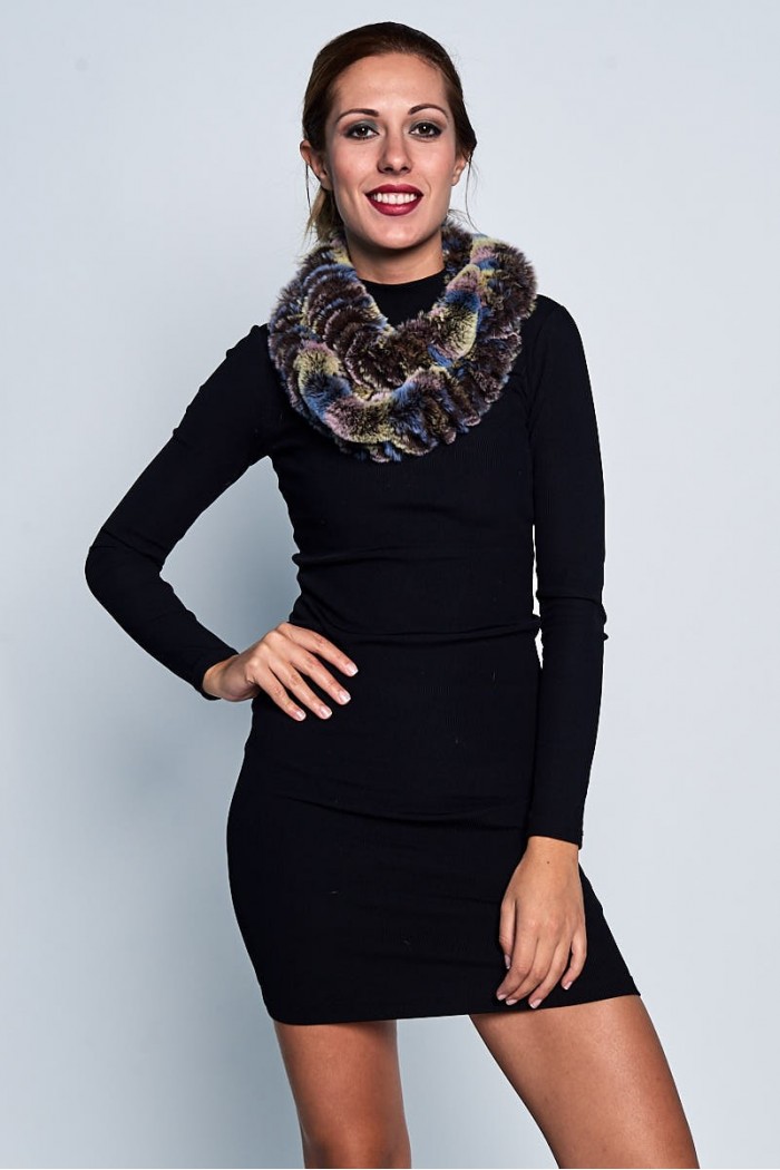 Cuello de Conejo Rex  DOS VUELTAS PC-ZDY5523