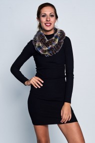 Cuello de Conejo Rex  DOS VUELTAS PC-ZDY5523