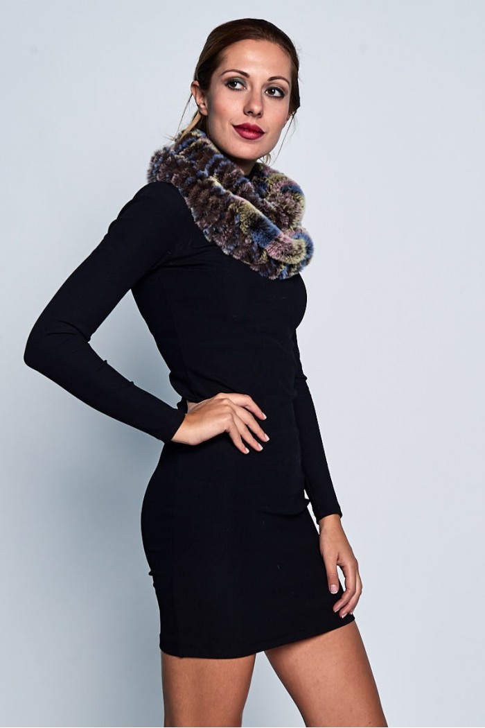 Cuello de Conejo Rex  DOS VUELTAS PC-ZDY5523