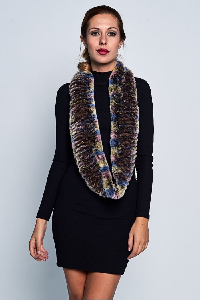 Cuello de Conejo Rex  DOS VUELTAS PC-ZDY5523