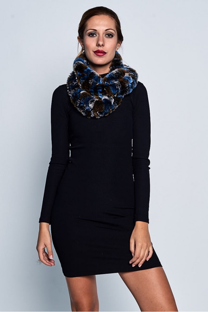 Cuello de Conejo Rex  DOS VUELTAS PC-ZDY5523