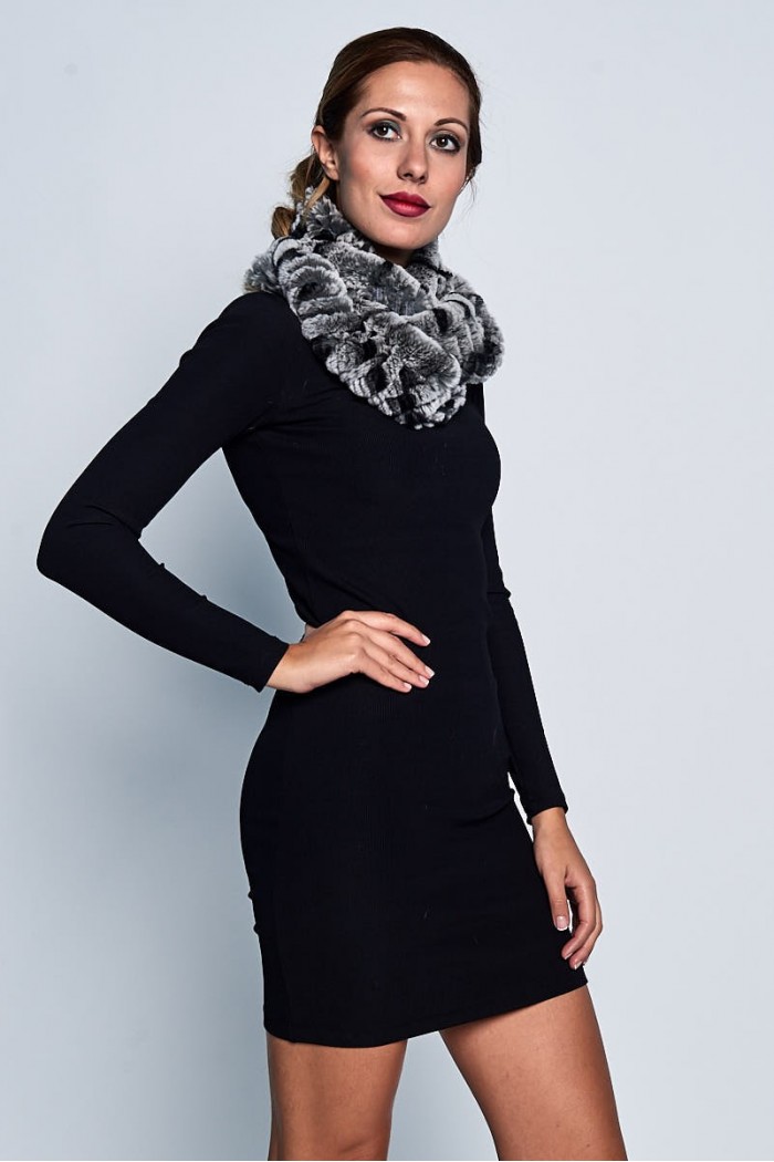 Cuello de Conejo Rex  DOS VUELTAS PC-ZDY5523