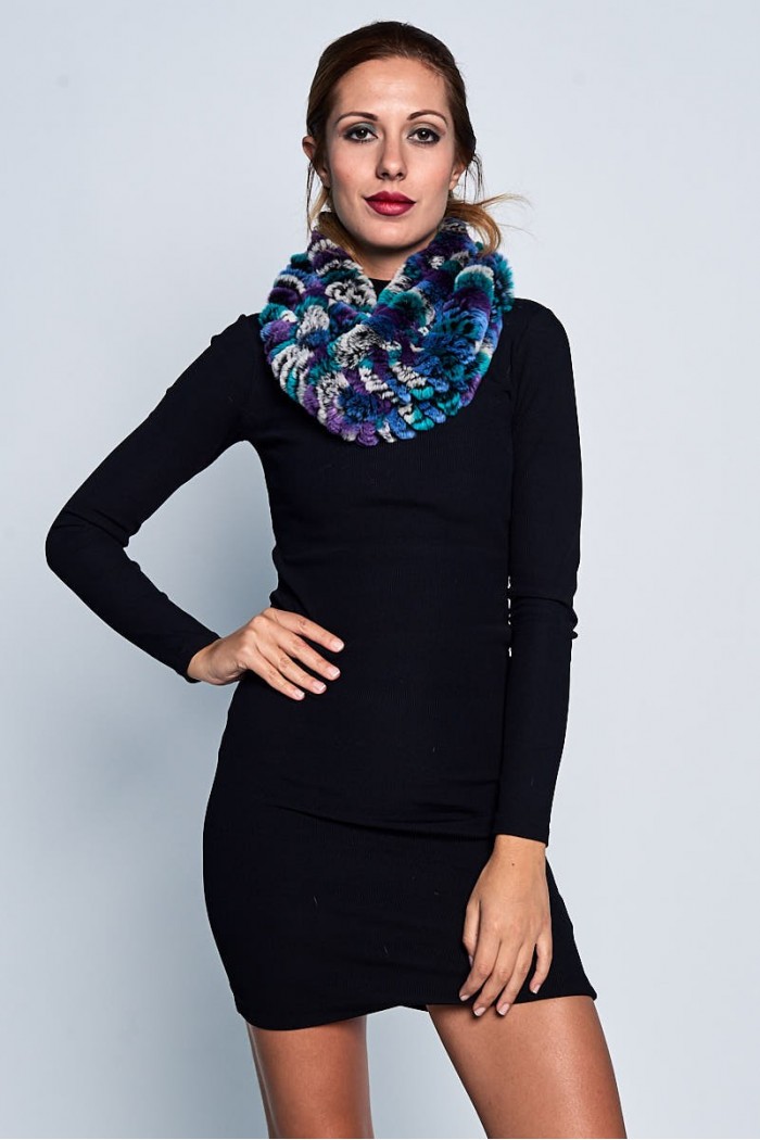 Cuello de Conejo Rex  DOS VUELTAS PC-ZDY5523