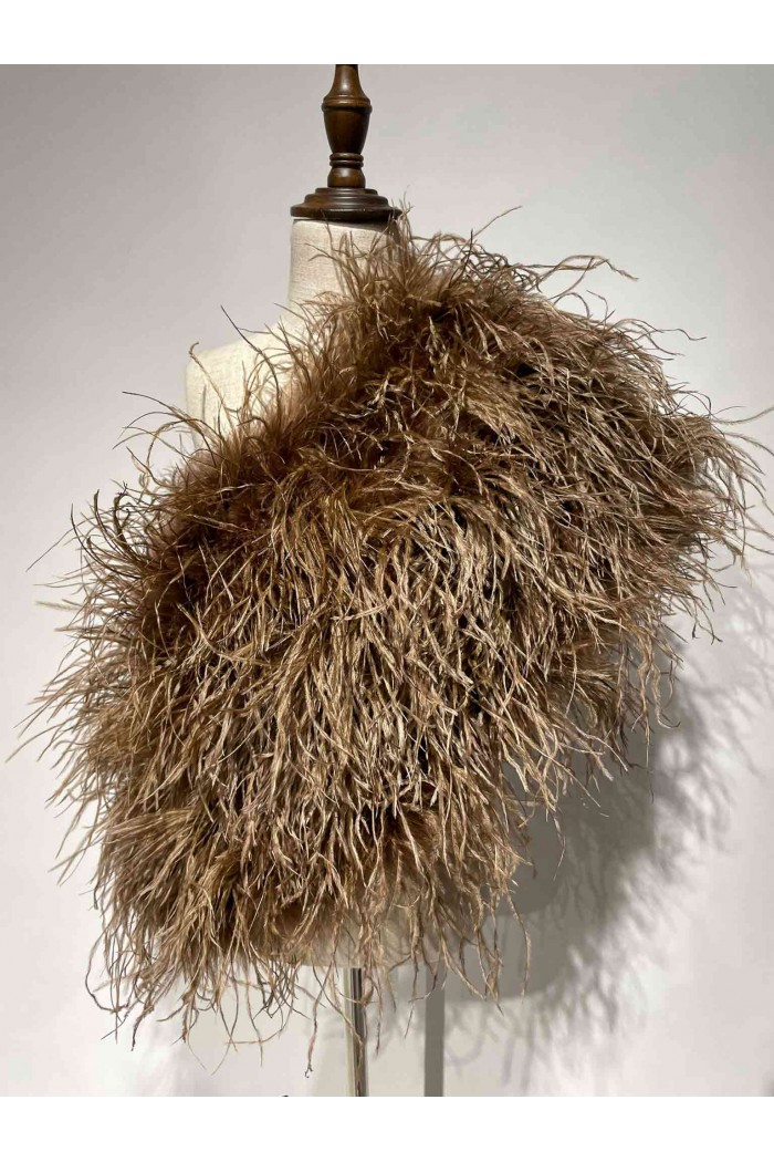 Estola plumas larga Avestruz PC-YLM5625-28