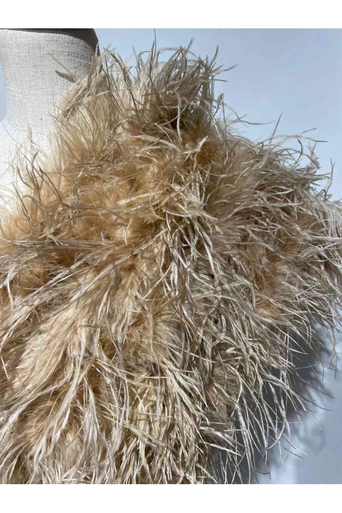 Estola plumas larga Avestruz PC-YLM5625-09