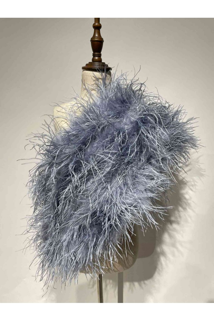 Estola plumas larga Avestruz PC-YLM5625-05