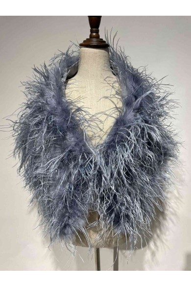 Estola plumas larga Avestruz PC-YLM5625-05