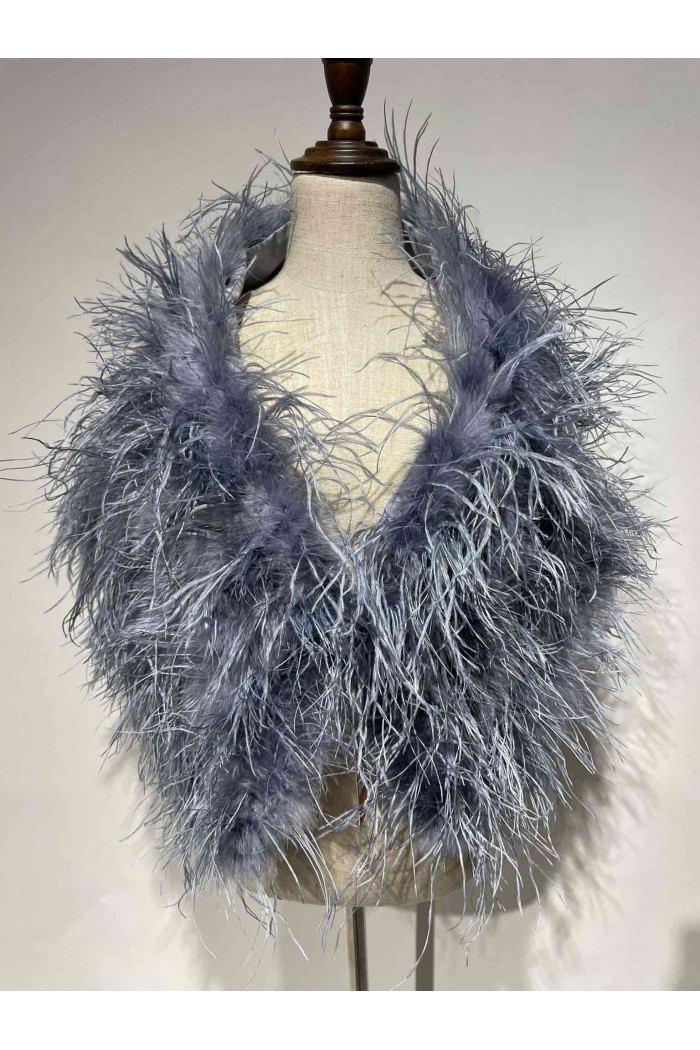Estola plumas larga Avestruz PC-YLM5625-05