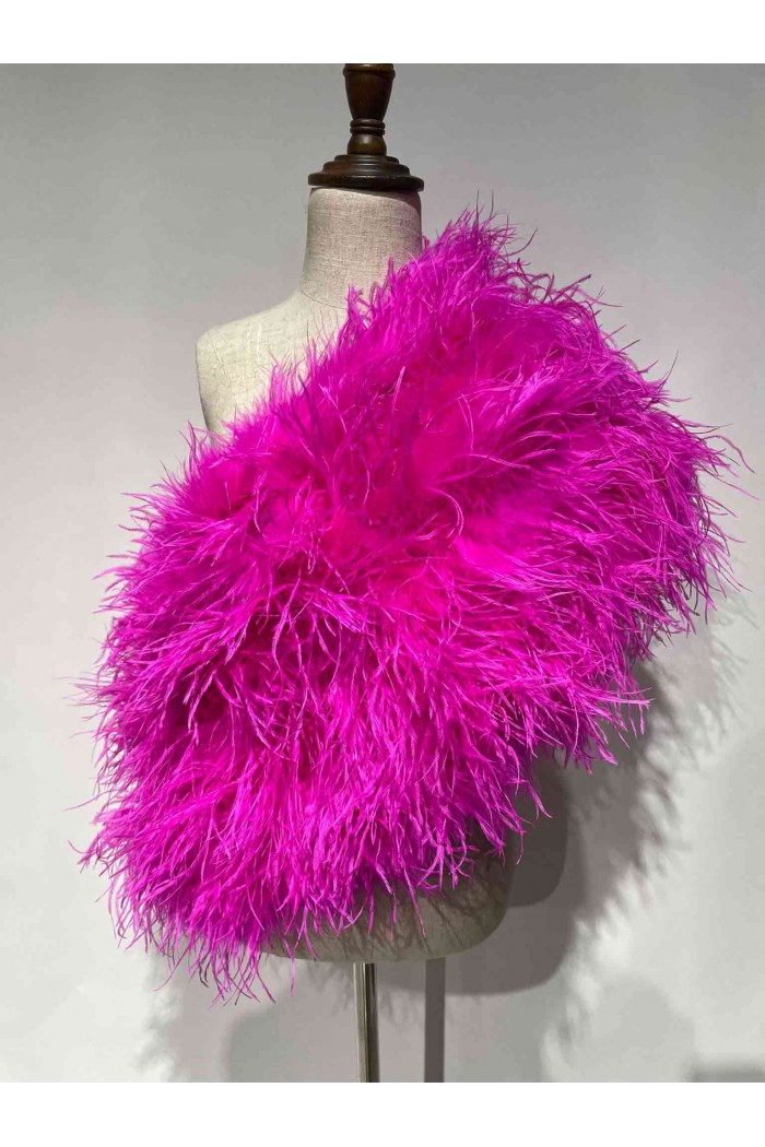 Estola plumas larga Avestruz PC-YLM5625-35