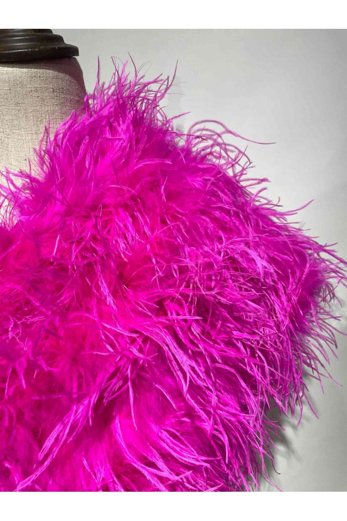 Estola plumas larga Avestruz PC-YLM5625-35