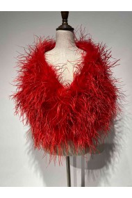 Estola plumas larga Avestruz PC-YLM5625-23