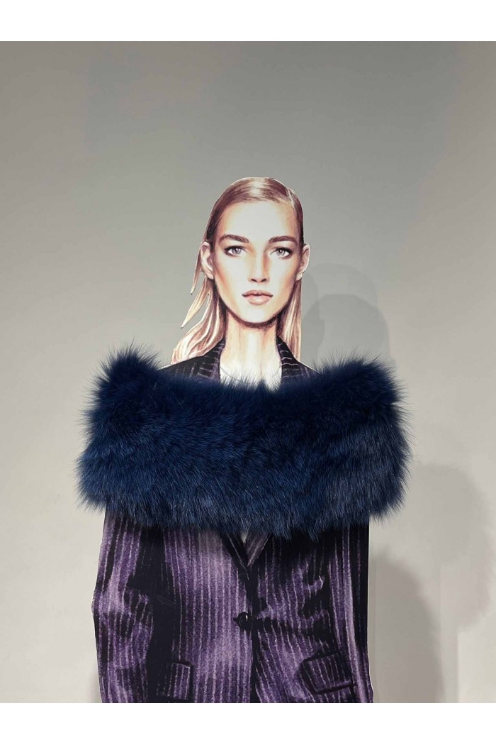 ESTOLA / CUELLO DE PELO TEJIDO PC-LZH5760-11