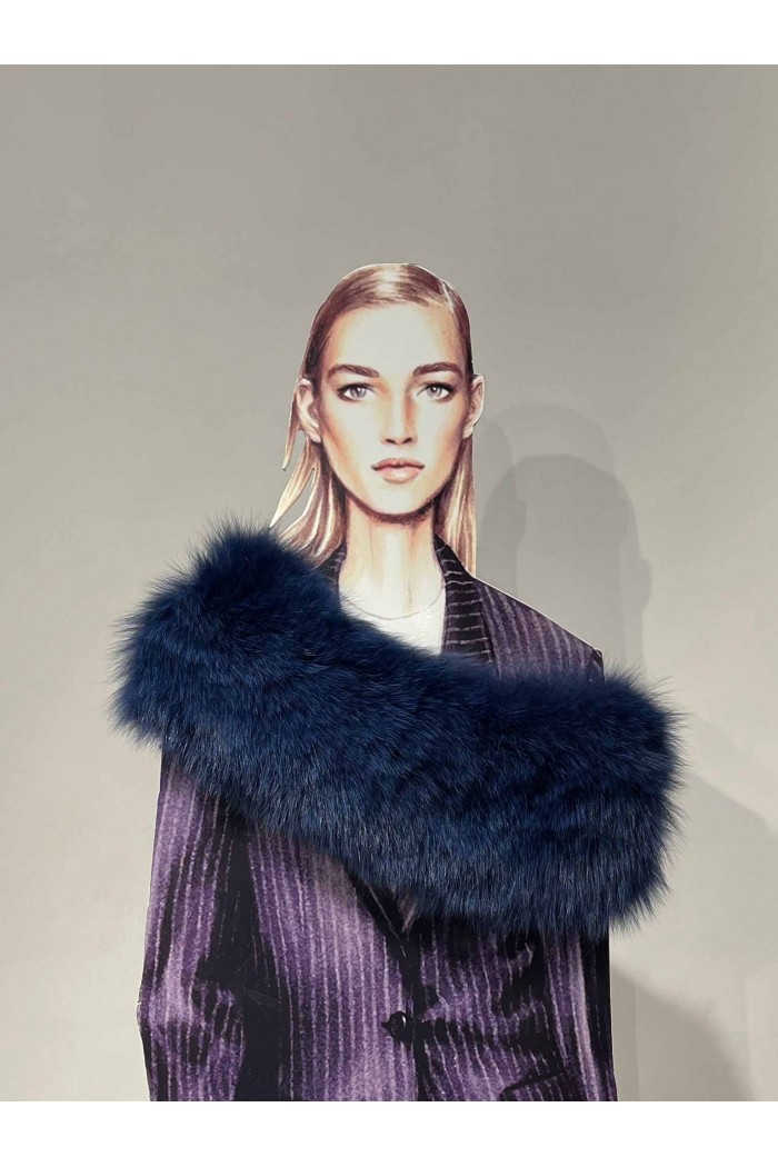 ESTOLA / CUELLO DE PELO TEJIDO PC-LZH5760-11