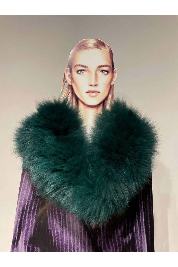 ESTOLA / CUELLO DE PELO TEJIDO PC-LZH5760