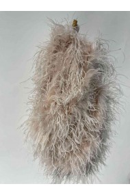 Manga de brazo de pluma de marabu