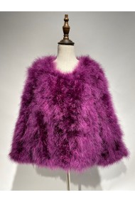 CHAQUETA PLUMAS DE AVESTRUZ PC-YLM5749-25