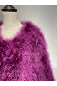 CHAQUETA PLUMAS DE AVESTRUZ PC-YLM5749-25