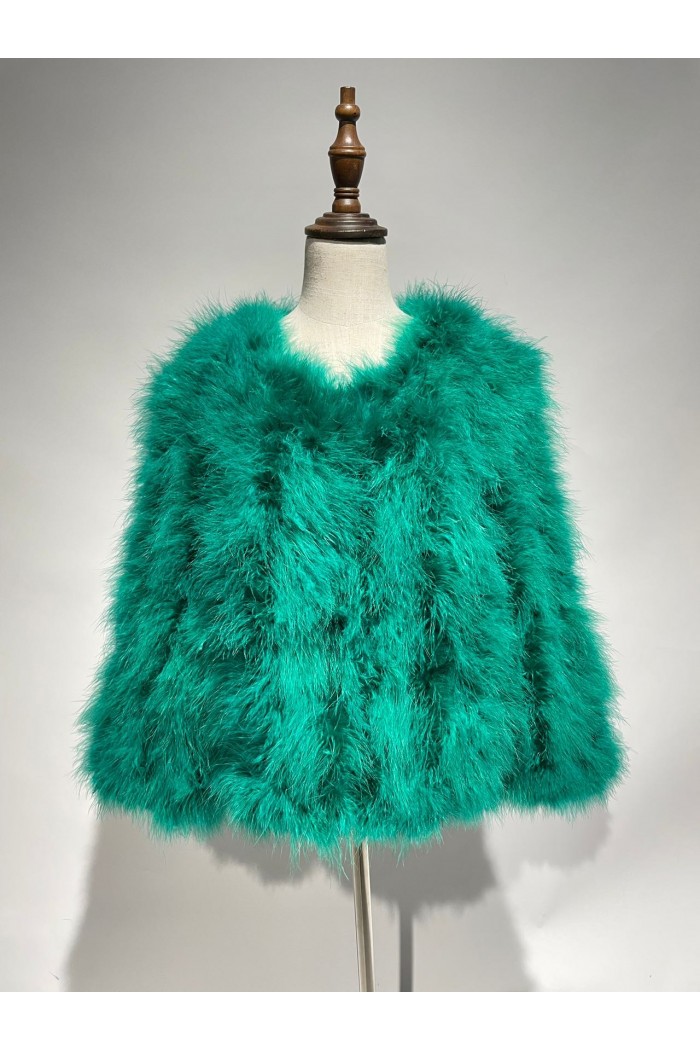 CHAQUETA PLUMAS DE AVESTRUZ PC-YLM5749-22