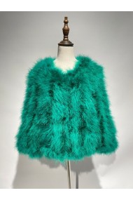 CHAQUETA PLUMAS DE AVESTRUZ PC-YLM5749-22