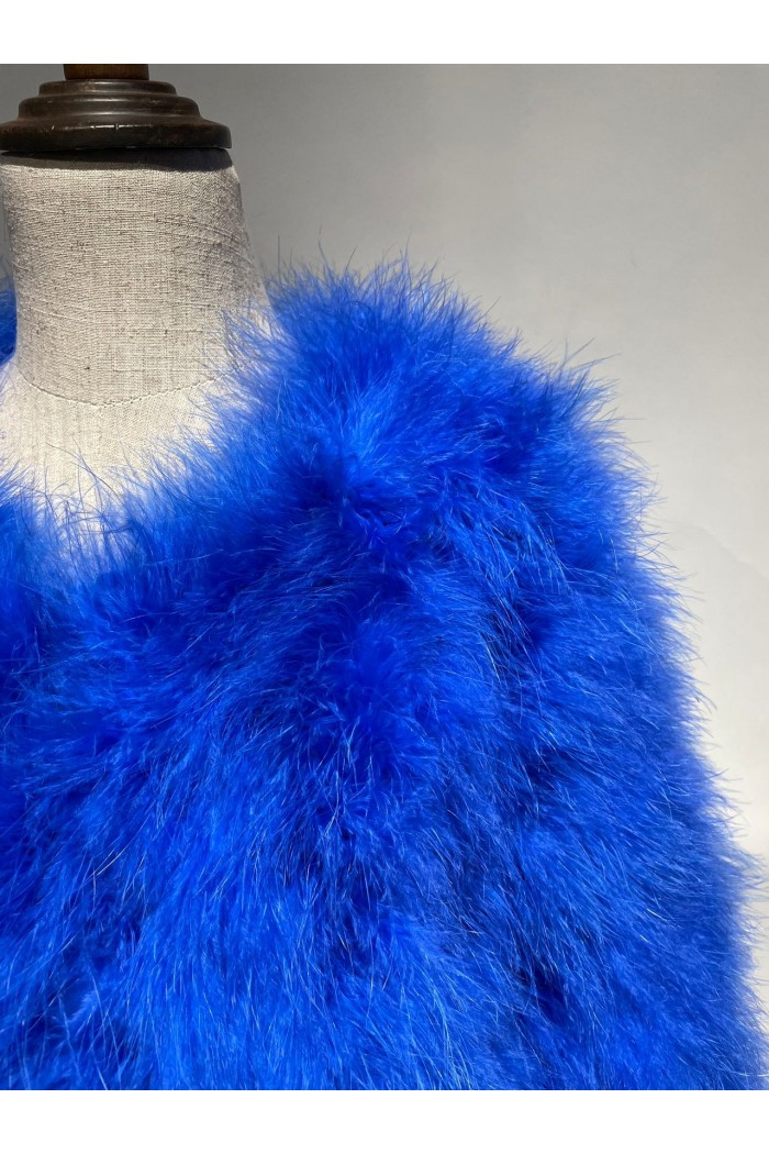 CHAQUETA PLUMAS DE AVESTRUZ PC-YLM5749-34