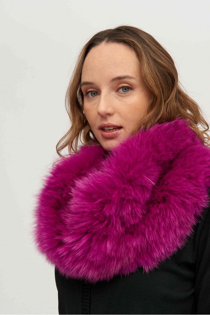 ESTOLA / CUELLO DE PELO TEJIDO PC-LZH5760-202-45X25