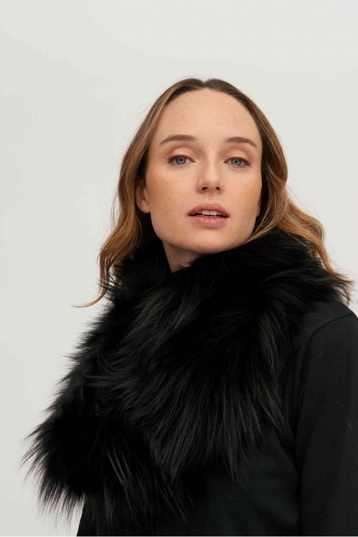 ESTOLA / CUELLO DE PELO TEJIDO PC-LZH5760-15