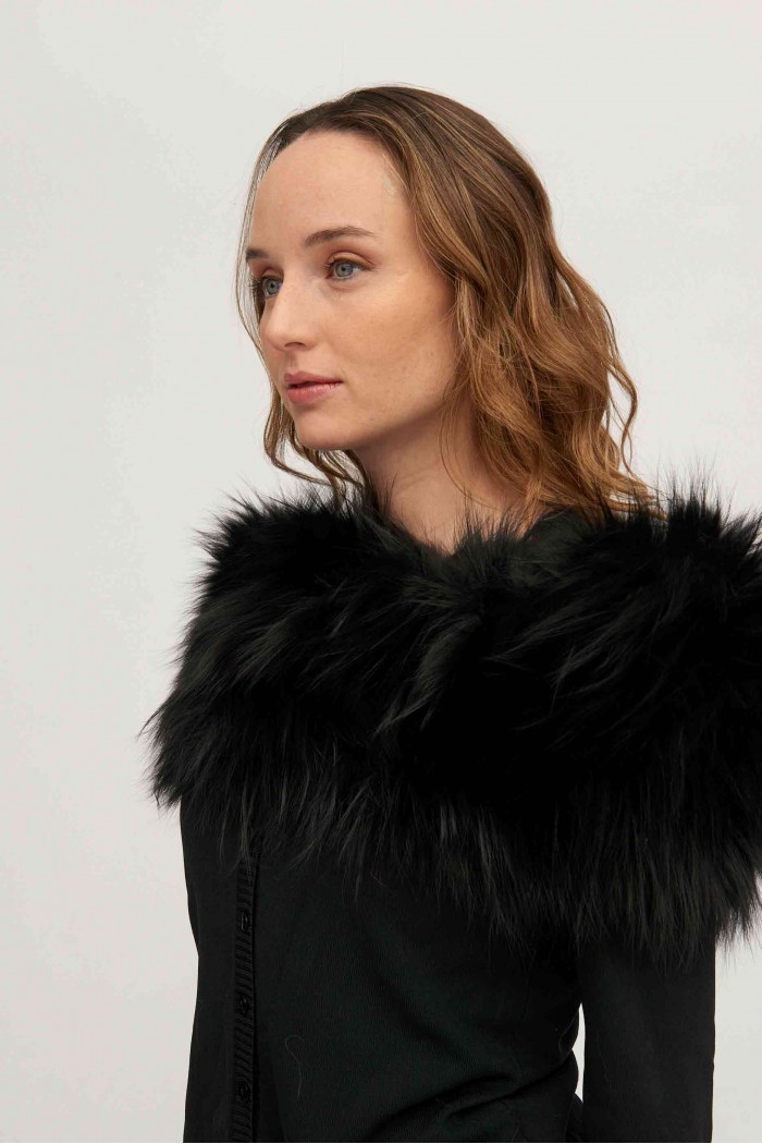 ESTOLA / CUELLO DE PELO TEJIDO PC-LZH5760-15