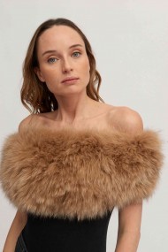 ESTOLA / CUELLO DE PELO TEJIDO PC-LZH5760-201-45X25