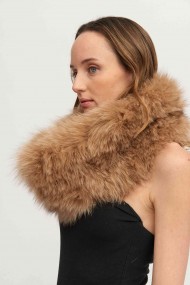 ESTOLA / CUELLO DE PELO TEJIDO PC-LZH5760-201-45X25