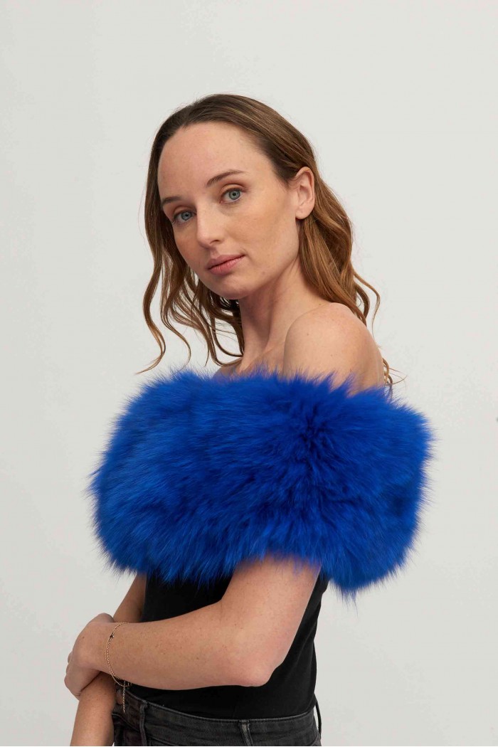 ESTOLA / CUELLO DE PELO TEJIDO PC-LZH5760