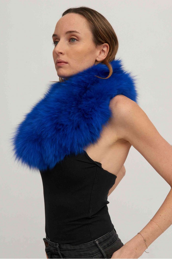 ESTOLA / CUELLO DE PELO TEJIDO PC-LZH5760