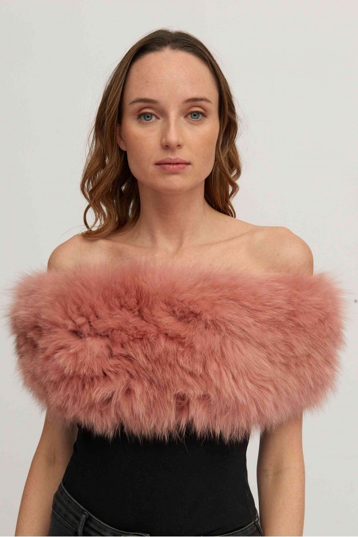 ESTOLA / CUELLO DE PELO TEJIDO PC-LZH5760-196