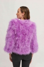 CHAQUETA PLUMAS DE AVESTRUZ PC-YLM5749-18