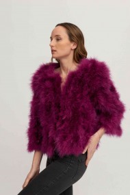 CHAQUETA PLUMAS DE AVESTRUZ PC-YLM5749-25