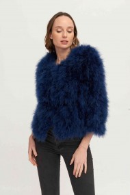 CHAQUETA PLUMAS DE AVESTRUZ PC-YLM5749-11