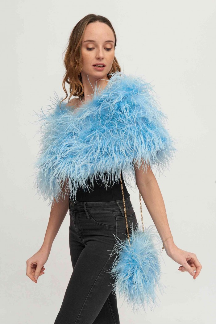 Bolso de Pluma Marabú