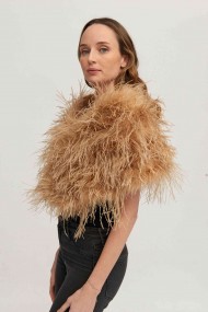 Estola plumas larga Avestruz PC-YLM5625-09