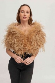 Estola plumas larga Avestruz PC-YLM5625-09