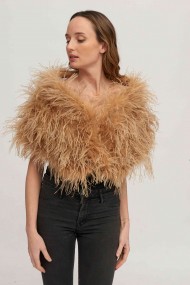 Estola plumas larga Avestruz PC-YLM5625-09