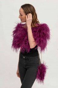 Estola plumas larga Avestruz PC-YLM5625-42