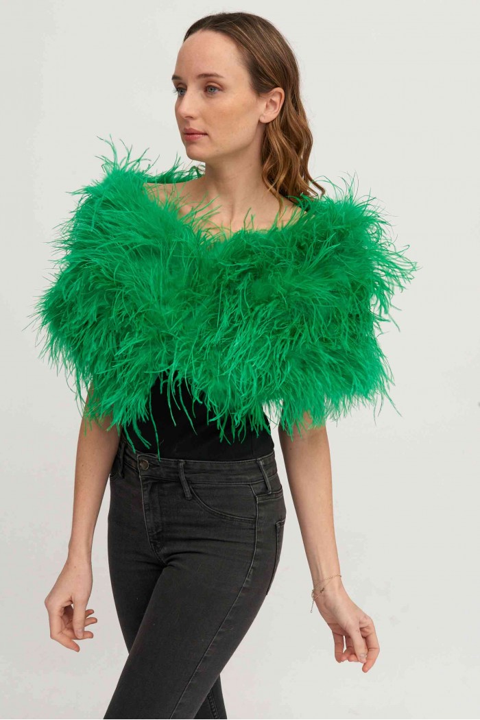 Estola de Pluma Marabú PC-YLM5625-22