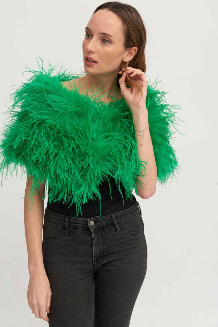 Estola de Pluma Marabú PC-YLM5625-22