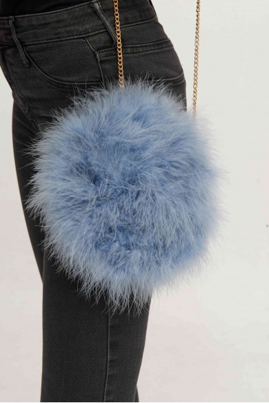 Bolso de pluma de avestruz PC-YLM5626-60