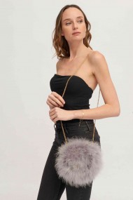 Bolso de pluma de avestruz PC-YLM5626-12