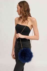 Bolso de pluma de avestruz PC-YLM5626-11