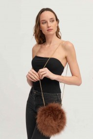 Bolso de pluma de avestruz PC-YLM5626-28